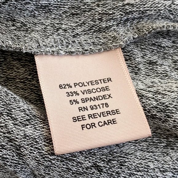 Philosophy, Women's Comfy Sleeveless Dress, Ruffle Hem, Heather Gray, Size M - Picture 8 of 8